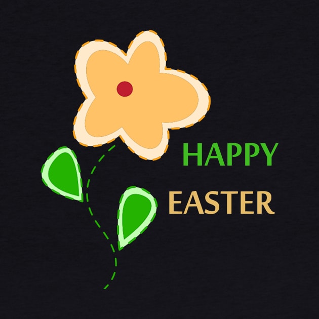 Happy Easter Flowers by ezaby